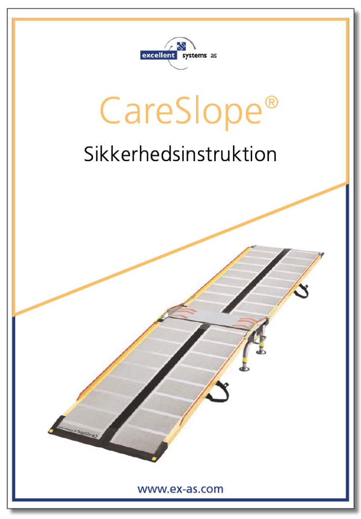 Brugsanvisning i hvordan man bruger CareSlope