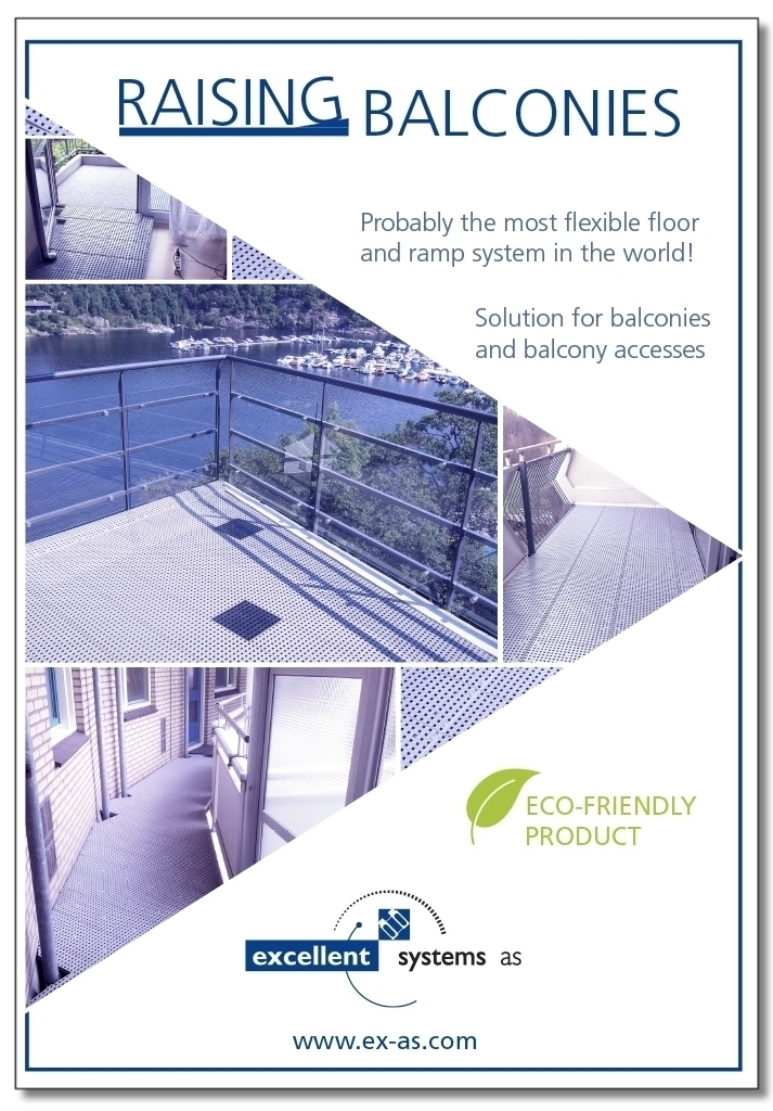 Brochures about balcony elevation